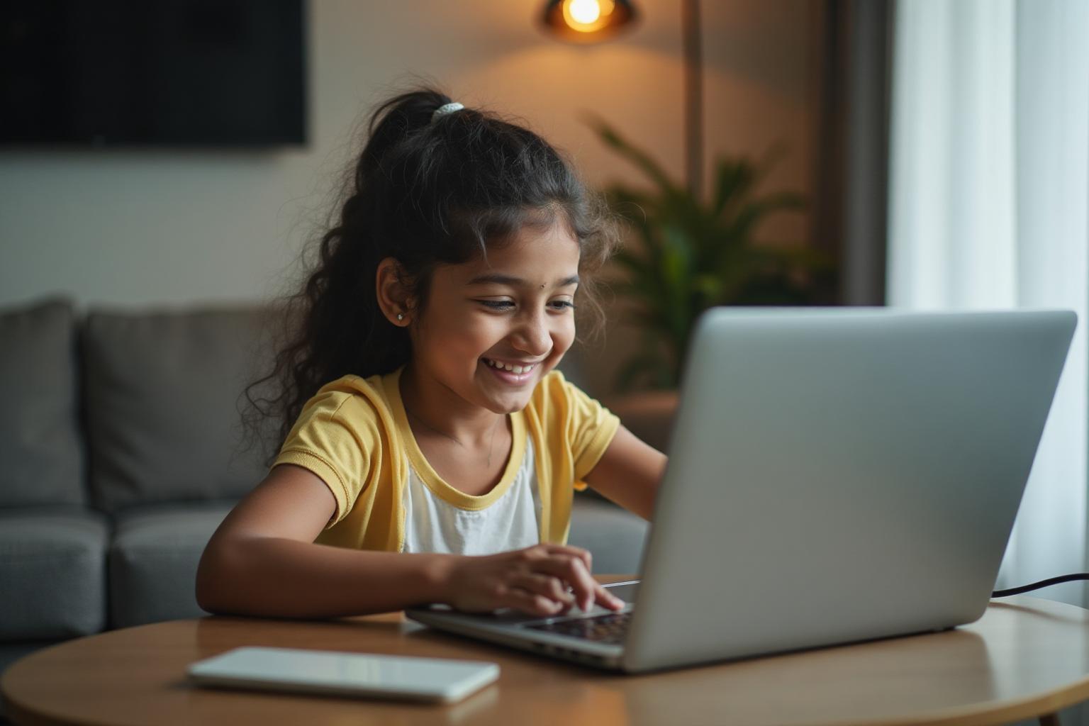 Happy customer using WaveNet internet services
